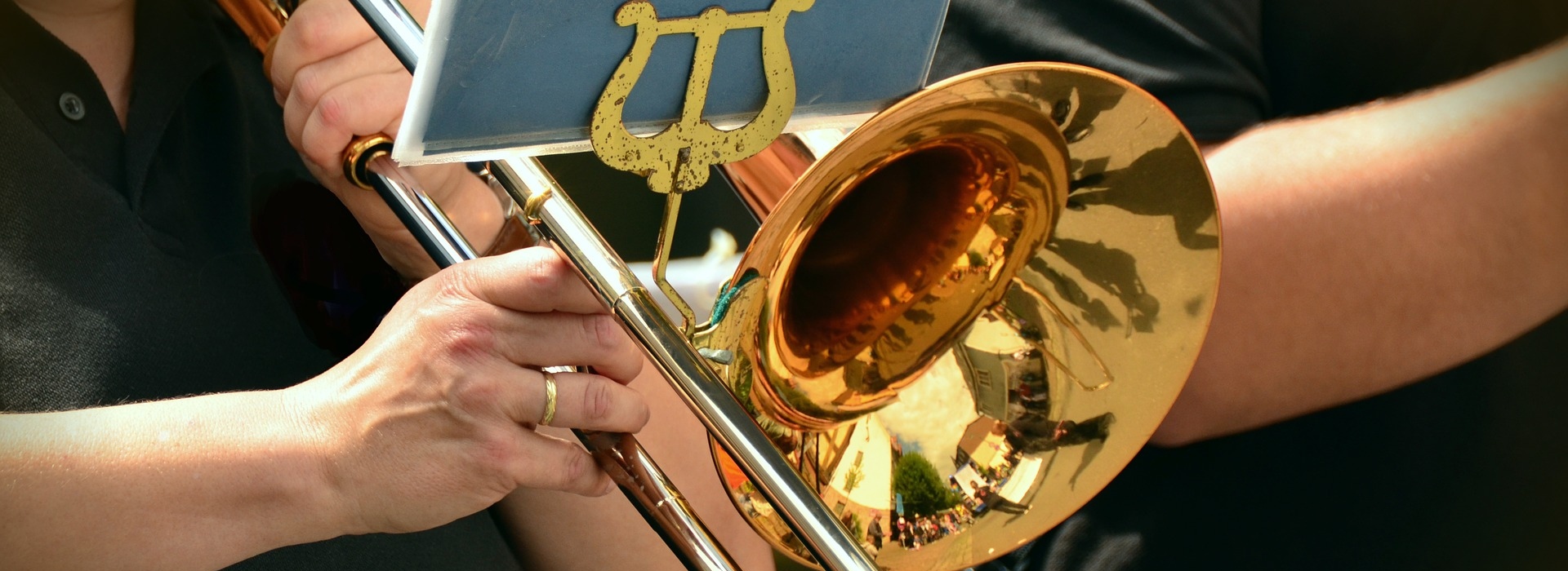Trumpet Brass Brand playing at The Maynard