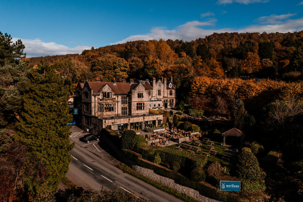 Exterior shot of The Maynard, Grindleford